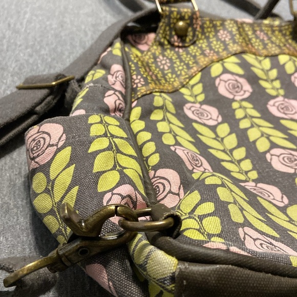 Petunia pickle bottom floral bag backpack diaper bag in great condition - Picture 4 of 12